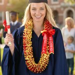 Personalized Multicolor Bow-knot Graduation Lei with Text Graduation Accessories Senior Recognition Party Gift for Graduates