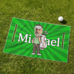 Personlig Cartoon Character Photo pustende Golf Cart Seat Seat Cover med navn Club Team Bursdagsgave til golfspillere elskere