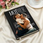 Personalised Best Mom Photo Journal Notebook with Name Year and Text Daily Journaling Mother's Day Birthday Gift for Women