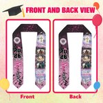 Personalized Colorful Photo Collage In Loving Memory Graduation Stole with Name Class of 2026 Graduation Gift for Graduates