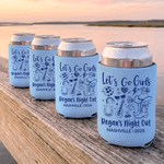 Personalized Western Cowboy Style Beer Can Cooler Sleeve with Name Birthday Bridesmaid Party Gift for Friends Beer Lovers Girl