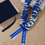 Personalized Multicolor Bow-knot Graduation Lei with Text Graduation Accessories Senior Recognition Party Gift for Graduates