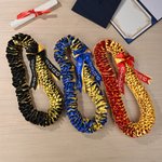 Personalized Multicolor Bow-knot Graduation Lei with Text Graduation Accessories Senior Recognition Party Gift for Graduates