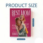 Personalised Best Mom Photo Journal Notebook with Name Year and Text Daily Journaling Mother's Day Birthday Gift for Women