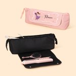 Sac de rangement portable pour canne chauffante avec nom et coussin isolant Accessoire de voyage Cadeau d'anniversaire pour les femmes