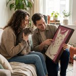 Personalised Hand-Drawn Doodle Style Pet Photo Canvas Prints  with Name Ship from USA Home Decor Birthday Gift for Pet Lover