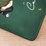 Personalisierte Multicolor Cartoon-Charakter Geburt Blume A5 Notebook mit Namen und linierten Seiten täglichen Gebrauch Bürobedarf Geschenk für Familie Freund