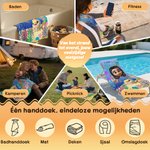 Gepersonaliseerd Schattig Zeedier Sneldrogend Zacht Oversized Strandlaken met Naam Zomer Vakantie Strandfeest Verjaardagscadeau voor Jongens Meisjes