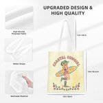 Personalizado Estilo Bohemio Tabla de Surf Vaquera Bolsa de Bolsa con Nombre Fiesta en la Playa Viaje Cumpleaños Regalo para Mujeres Niñas