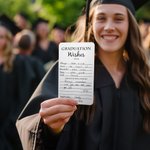 Lot de 15 cartes de vœux de fin d'études personnalisées avec nom et année Cadeau de fin d'études pour les diplômés