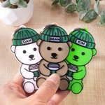 Personalizzato Carino Cappello a maglia Barista Orso Borsa Tag Portachiavi con nome Bar Caffè Regalo di compleanno per la famiglia Amico Amante del caffè