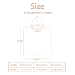 Toalla de playa con capucha de secado rápido personalizada con nombre Sirena Actividades al aire libre Fiesta en la playa Regalo de cumpleaños para niñas Familia