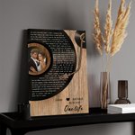 Personalized Vinyl Record Song Lyrics Print Photo Giclee Canvas Prints Home Decor Ship from USA Anniversary Wedding Gift for Newlyweds Couple