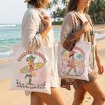 Personalizado Estilo Bohemio Tabla de Surf Vaquera Bolsa de Bolsa con Nombre Fiesta en la Playa Viaje Cumpleaños Regalo para Mujeres Niñas
