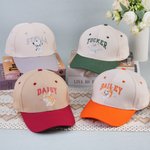 Personalised Pet Photo 100% Cotton Baseball Cap with Name and Year Pet Keepsake Birthday Gift for Pet Owners Lovers