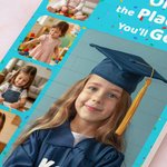Personalized Multicolor 4-6 Photos Collage Building Brick Puzzles with Name Home Decor Preschool Kindergarten Graduation Gift for Kids Graduates