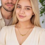 Personalisierte Hand in Hand Pinky Versprechen Anhänger Halskette mit Initialen zierlichen Schmuck Geburtstag Jahrestag Geschenk für Paar Schwester