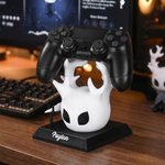 Support électronique personnalisé avec nom pour chevalier cornu Décoration de bureau Journée de jeu Cadeau d'anniversaire pour joueur Amoureux du jeu
