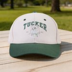 Personalised Pet Photo 100% Cotton Baseball Cap with Name and Year Pet Keepsake Birthday Gift for Pet Owners Lovers