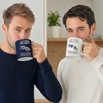 Gepersonaliseerde Once A Brother Always A Brother 2-6 vuisten Keramische mok met naam en onderzetter Verjaardag Vriendschap Verjaardagscadeau voor broer