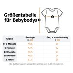 Personalisierter Babybody mit Tierfamilie und Kranz | T-Shirt im Partnerlook wählbar | 100% Baumwolle | mit Namen | Muttertag Geschenk für Babys Mama