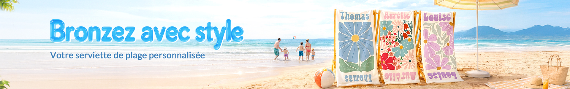 Serviettes de plage