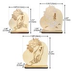 Personlig hjerteblomst som holder hender Skrivebordsdekorasjon med navn Jubileum Morsdagsgave til mor Familie