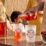 Henkilökohtainen Mahjong Teema Vaaleanpunainen Hydrangea Huurteinen Muovikuppi Initial ja nimi Mahjong Club Syntymäpäivälahja Preppy Girl Mahjong Loverille