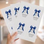 Gepersonaliseerde Bow She Did It Waterdichte Wijnfles Stickers Etiketten met Naam Jaar Afstudeergeschenk voor Afgestudeerden