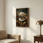 Personalized Funny Oil Painting Style Renaissance Royal Dog Cat Portrait Canvas Prints Home Decor Ship from USA Housewarming Gift for Pet Lovers