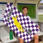 Toalla de playa deportiva personalizada extragrande de secado rápido diseño de fútbol con nombre y número regalo de cumpleaños para amantes del fútbol