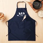 Gepersonaliseerd Multicolor Baksel Keukengerei Patroon Waterdicht Chef Schort met Zakken en Naam Vaderdag Verjaardagscadeau voor Koken Bakken Liefhebbers