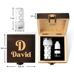 Gepersonaliseerde Golfbalstempel met Initiaal en Houten Opbergdoos Golfaccessoire Verjaardagcadeau of Sportcadeau voor Golfers en Golfliefhebbers