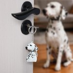 Personalised 2D Clay Effect Pet Photo Acrylic Keychain with Name Bag Tag Anniversary Birthday Gift for Pet Lovers Owners