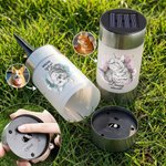 Personalized Pet Photo Solar Garden Light with Name and Date Garden Decor Pet Loss Memorial Gift for Pet Lovers Owners