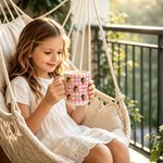 Tasse en céramique multicolore personnalisée avec texte Anniversaire Cadeau d'anniversaire pour enfants