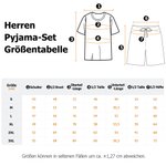 Personalisiertes mehrfarbiges Pyjama-Set | mit 1–5 Gesichtsfotos | T-Shirt und Shorts | Vatertag Muttertag Geburtstag Geschenk für Familie Kinder