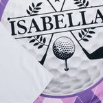 Personalized Golf Elements Diamond Argyle Golf Cart Seat Cover with Name Summer Hot UV Protection Seat Protector Birthday Gift for Golf Lovers Golfers