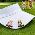 Personalised Cute Cartoon Pet Character Photo Magnetic Hat Clip Golf Ball Marker with Name Birthday Anniversary Game Day Gift for Golf Lovers