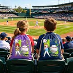 Personalized Multicolour Ball Sports Cartoon Character Drawstring Beach Backpack with Name Beach Party Birthday Gift for Ball Sports Lovers
