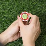 Marcador de Lector de Golf Personalizado Clip Magnético para Sombrero con Nombre Campo de Golf Uso Cumpleaños Aniversario Día del Juego Regalo para Amante de los Jugadores de Golf