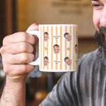 Tasse en céramique multicolore personnalisée avec texte Anniversaire Cadeau d'anniversaire pour enfants
