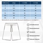Personalisierte Palmblatt-Badehose mit Gesichtsfoto | mit 1–10 Figuren | BEST PAPA EVER | schnelltrocknend | Vatertag Geburtstag Geschenk für Männer