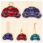 Llavero personalizado con pompón en la mochila de las animadoras con el nombre del equipo y el año Cheer Camp Team Practice Regalo para animadora