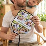 Gepersonaliseerde 1-12 foto's Collage Pickleball Paddle Cover met tekst Verjaardag Game Day Gift voor familie vriend Pickleball-speler