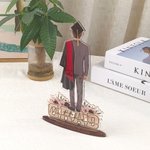 Portachiavi personalizzato con nome e anno per la laurea Regalo di laurea decorativo per laureati