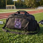 Gepersonaliseerde Dragon Geboortesteen Grote Capaciteit Duffeltas met Naam Verjaardag Team Gift voor American Football Lover