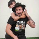 Personalized Retro Bootleg Style 1-5 Photo 100% Cotton T-shirt with Title Father's Day Birthday Gift for Dad Grandfather