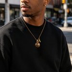 Personalisierte Basketball Hip-Hop-Halskette mit Initial Geburtstag Abschlussfeier Vatertag Geschenk für Basketball-Liebhaber