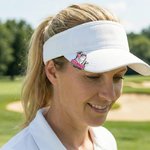 Personalized Multi-Color 1-4 Pet Photos Golf Hat Clip with Name Daily Use Birthday Gift for Golf Enthusiasts Pet Owners
